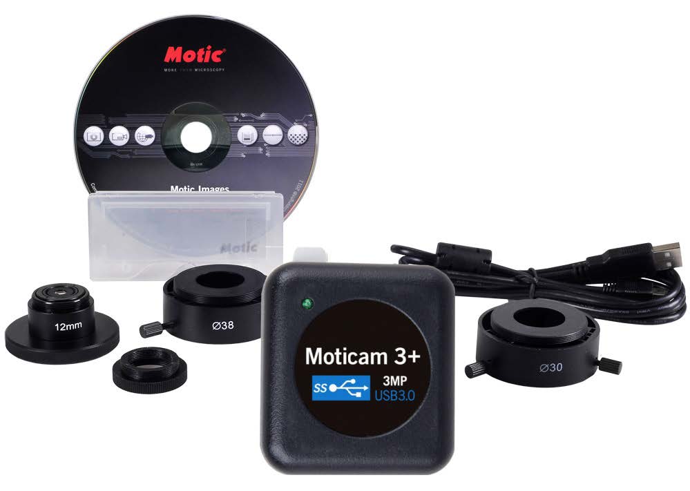 Videocamera Universale Microscopio Moticam 3+ Usb